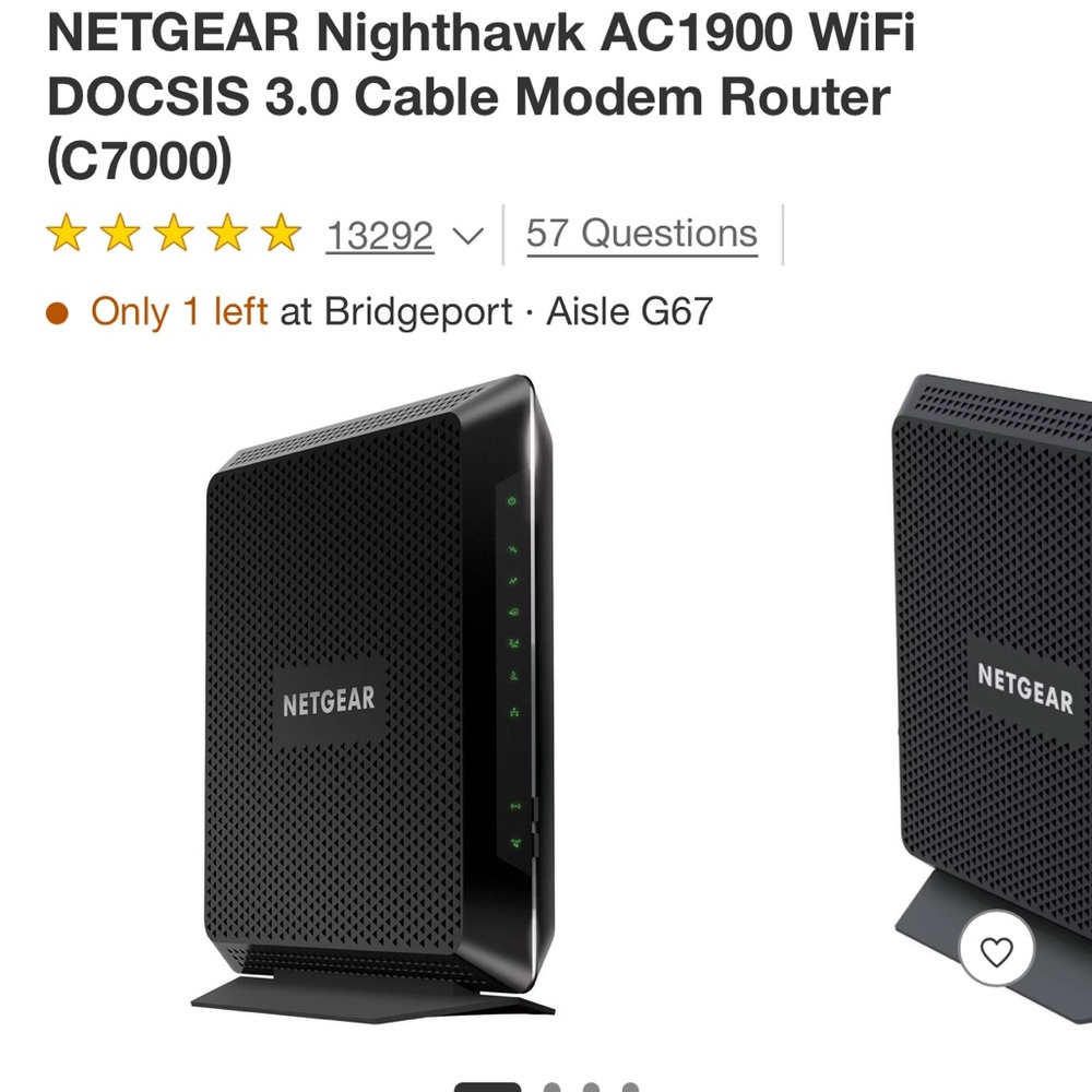 NETGEAR Black Wireless Router with Accessories - Picture 9 of 9